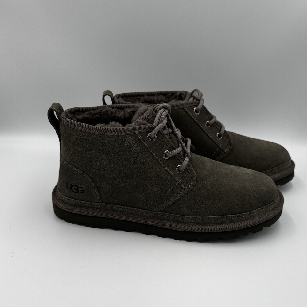 Ugg Neumel Boots, Size 7 Mens/8 Womens,‎ Charcoal Gray Color - New Without Box!